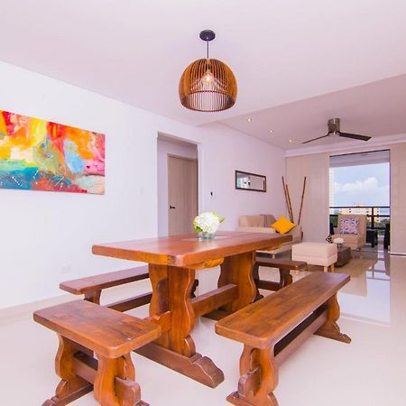 Apto Exclusivo en Bocagrande Frente al Mar Cartagena Exterior foto