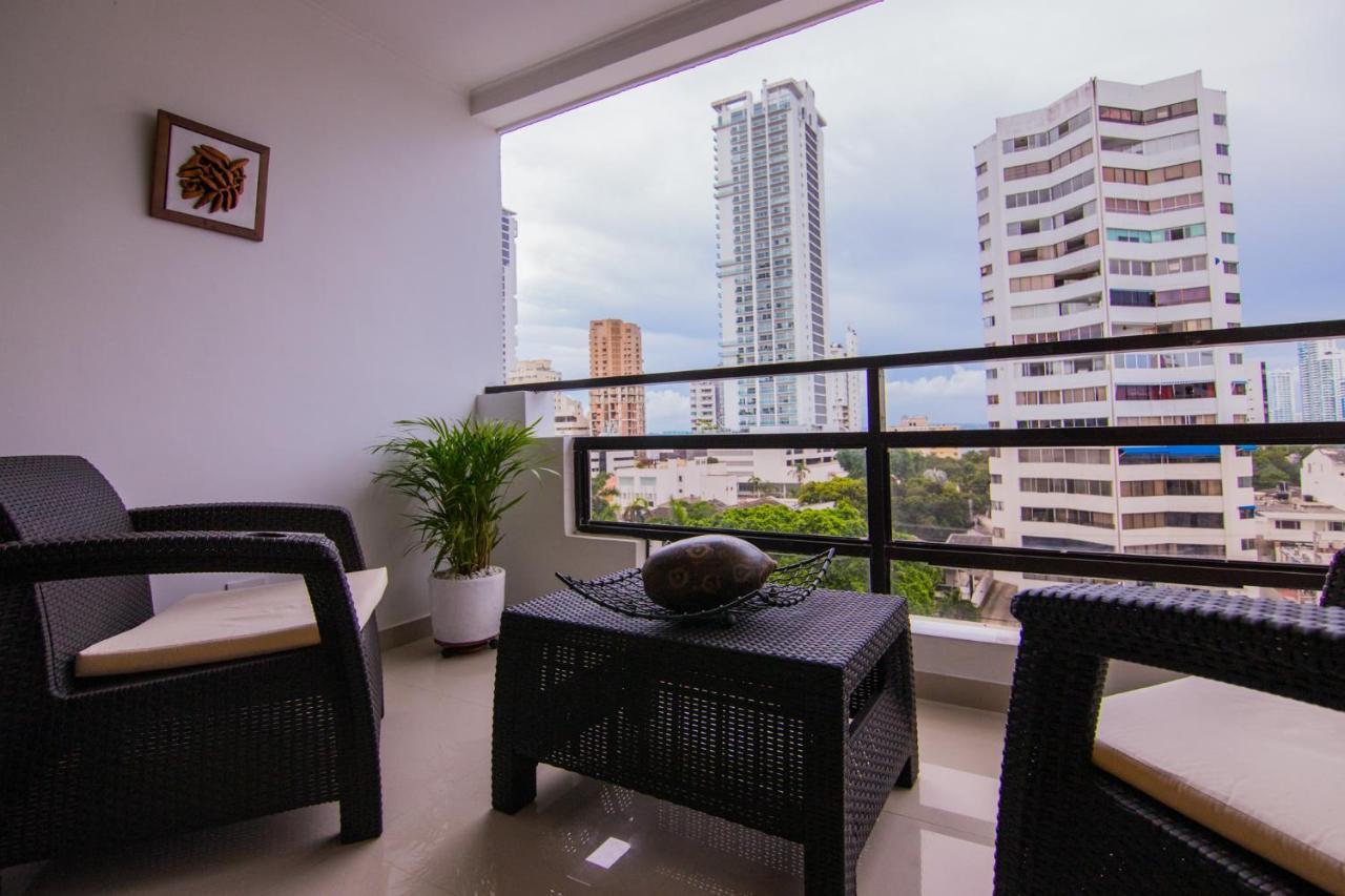Apto Exclusivo en Bocagrande Frente al Mar Cartagena Exterior foto